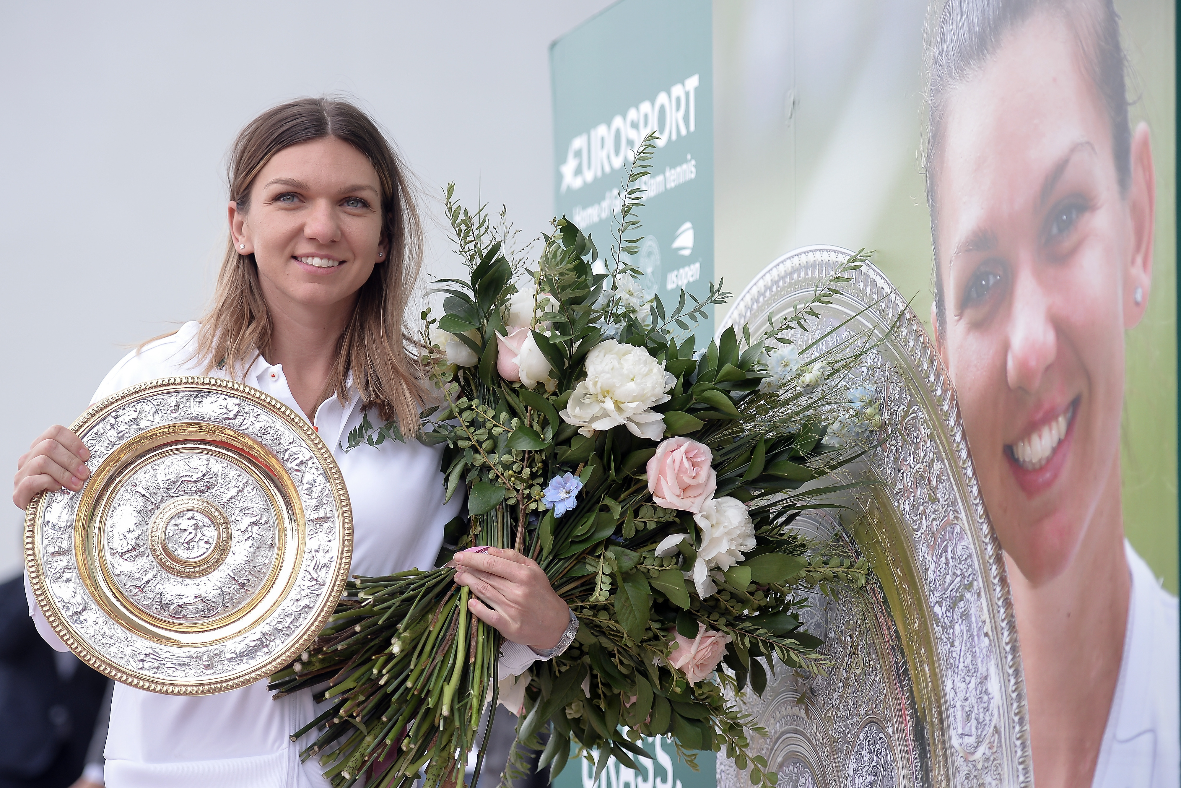 Simona Halep S A Ntors Acas Dup Succesul Istoric De La Wimbledon