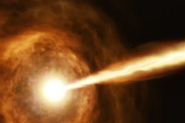 Video Cea Mai Mare Explozie De La Big Bang Explozia De Raze Gamma Cea Mai Puternic Lumin