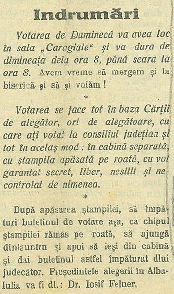 Cum erau îndrumații alegătorii în Interbelic: De la „ștampila apăsată pe roată” la „votul nesilit” - FOTO