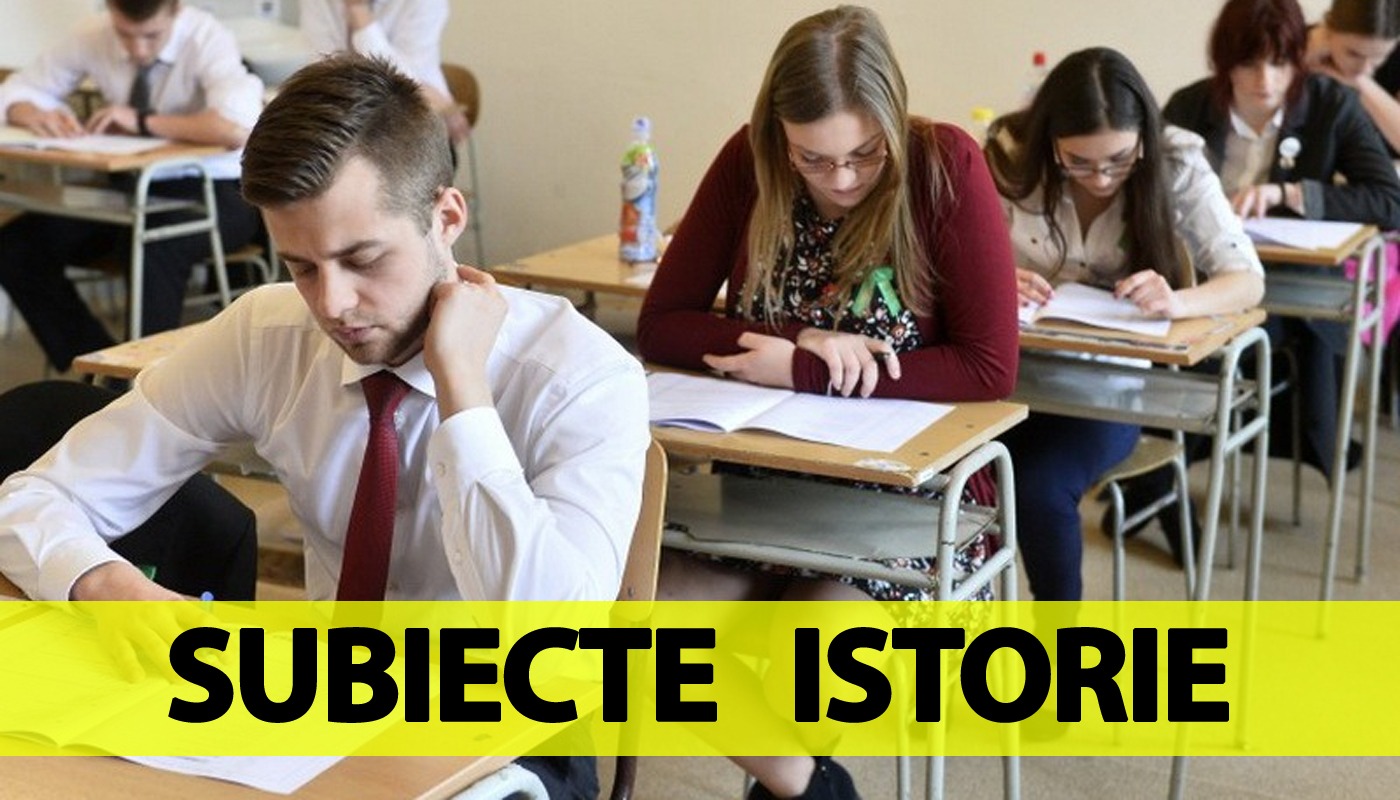 Sesiunea De Toamnă BAC 2022 | Subiectele De Miercuri La Istorie