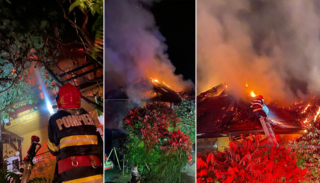 Un Pompier Din Sibiu A Incendiat Casa Fostei Iubite