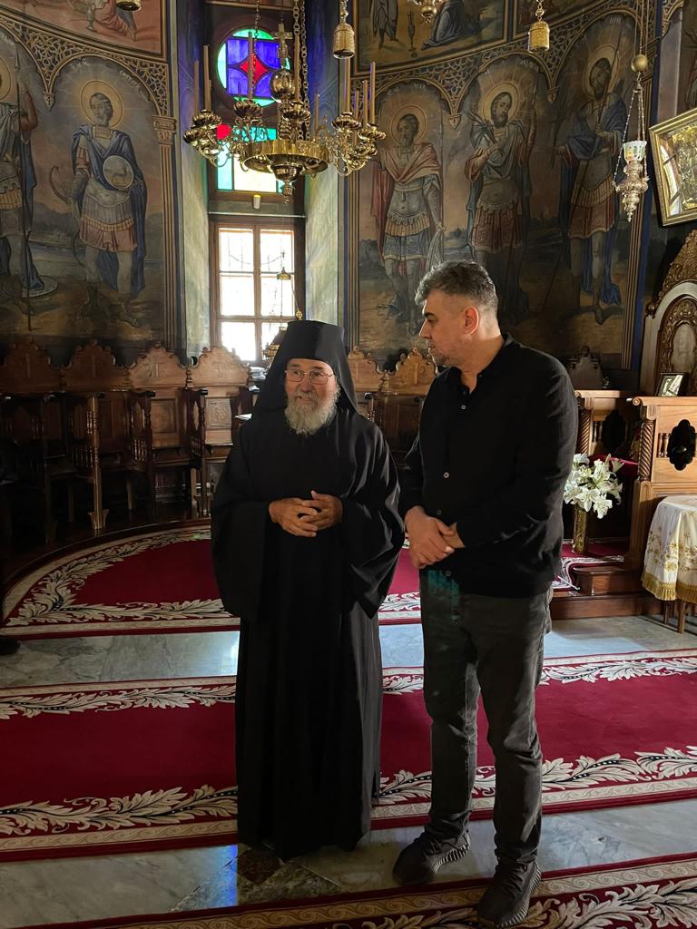 “I spent a few days on the holy Mount Athos to pray for our health and that of all our fellows”