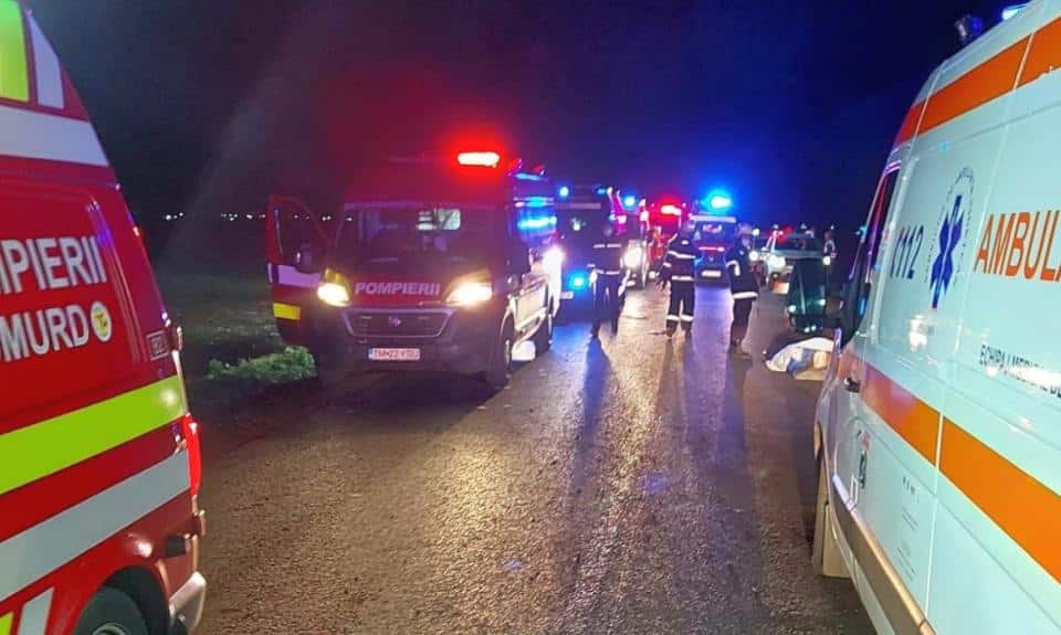 ACCIDENT cumplit pe „drumul morții” DN2 E85, soldat cu un mort și doi răniți în urma unui accident frontal între un autoturism și o autoutilitară