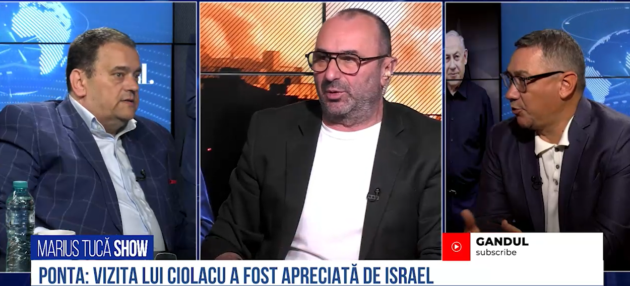 VIDEO | Victor Ponta: „Marcel Ciolacu a demonstrat că România există și are inițiativă. Vizita a fost apreciată de Israel”