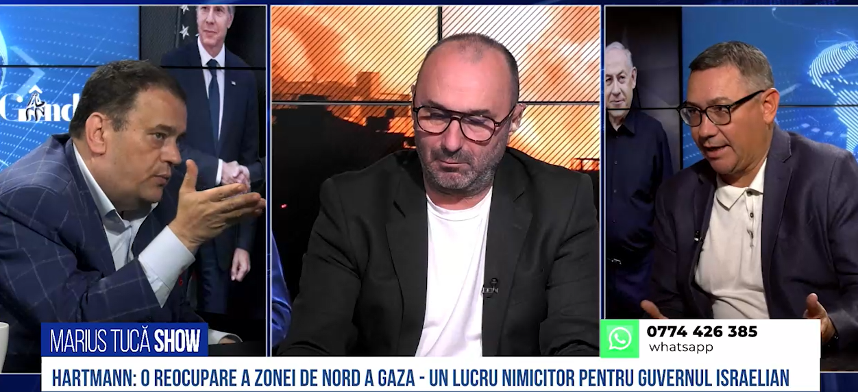 VIDEO | H. D. Hartmann: „Problema ostaticilor din Gaza va destructura orice Guvern. Peste 20 de cetățeni americani sunt ținuți ostatici”