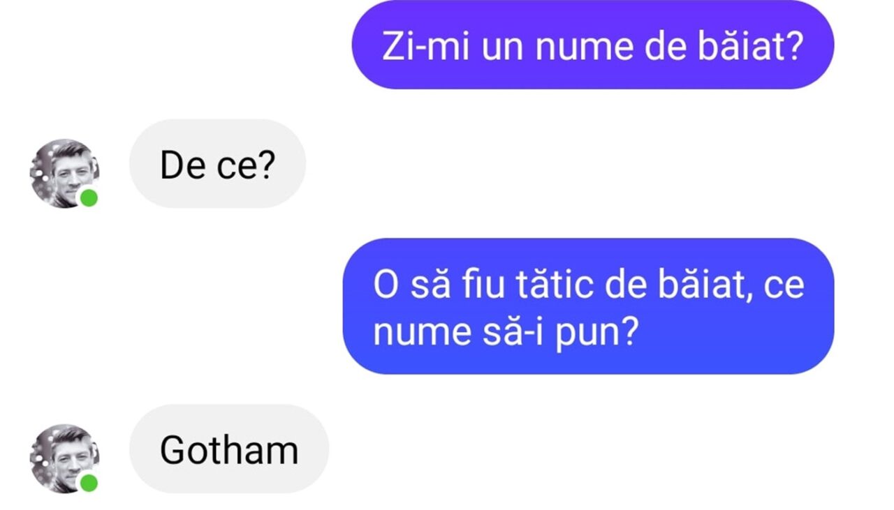 Bancul de miercuri | Ce nume să îi pui copilului, dacă e băiat