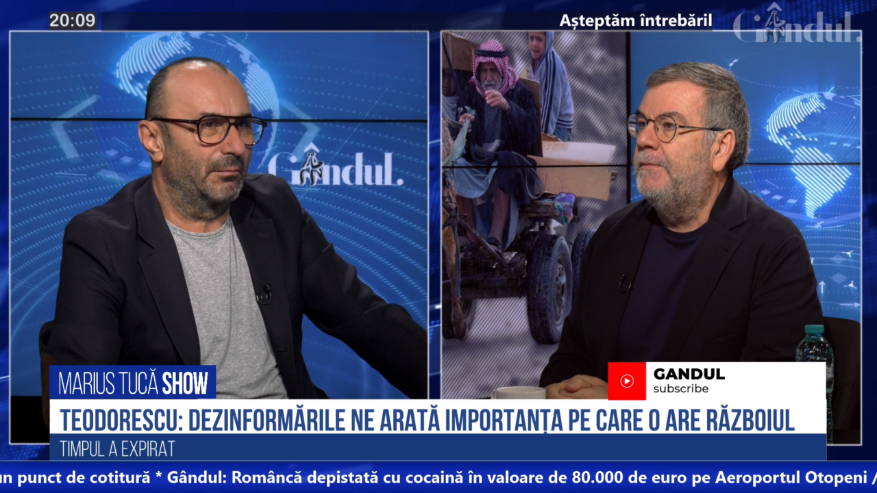 Bogdan Teodorescu, analist politic: „Dezinformările ne arată importanța pe care o are războiul din Israel”