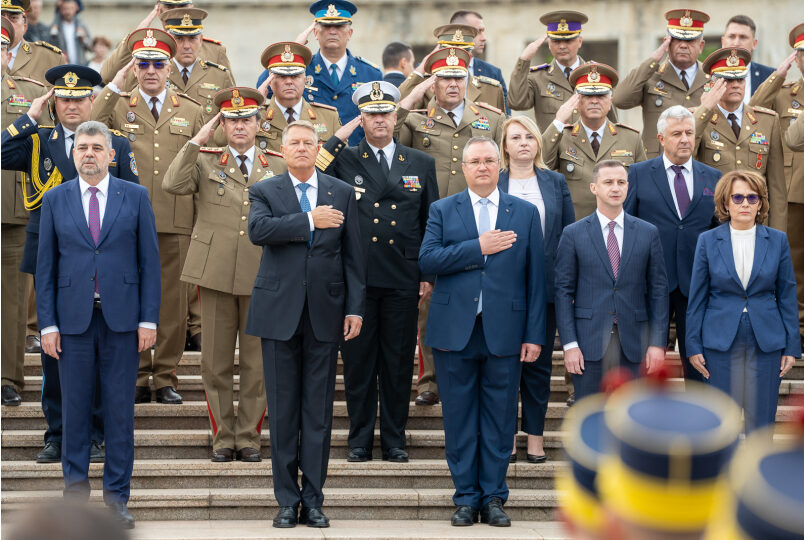 Video Ziua Armatei Rom Ne Klaus Iohannis I Marcel Ciolacu Particip