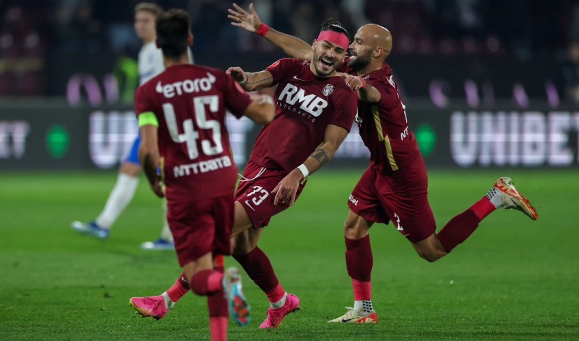 CFR Cluj ține APROAPE de FCSB! A învins clar campioana Farul, iar Hagi a fost nemulțumit: „Nu am controlat meciul”