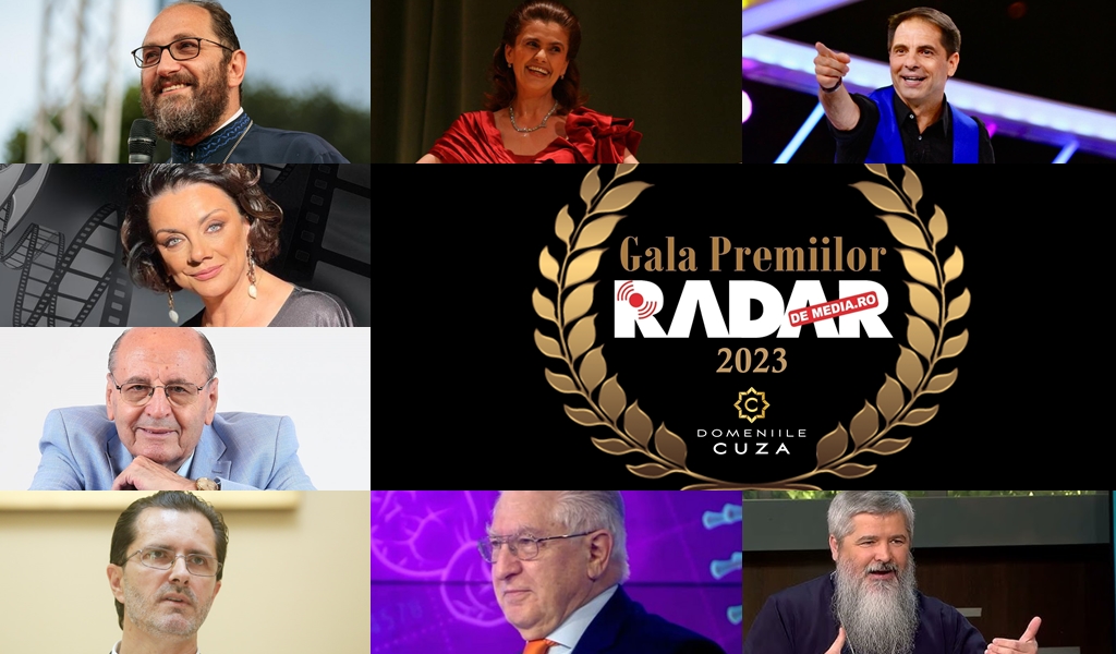 EXCLUSIV | Ceremonia de decernare a Premiilor Radar de Media 2023 are loc pe 7 noiembrie. Află primul cine sunt laureații!