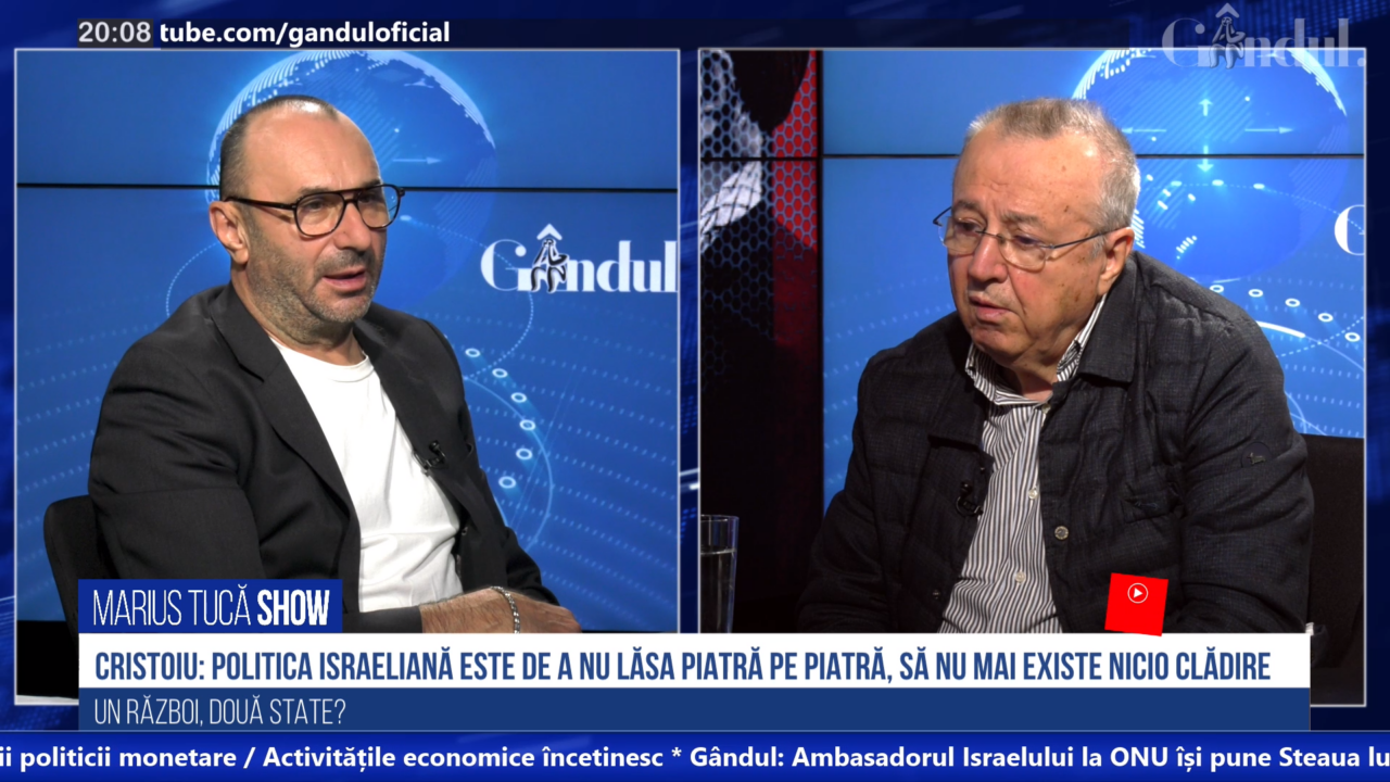 VIDEO | Ion Cristoiu: „Politica israeliană este de a nu lăsa piatră pe piatră, să nu mai existe nicio clădire”