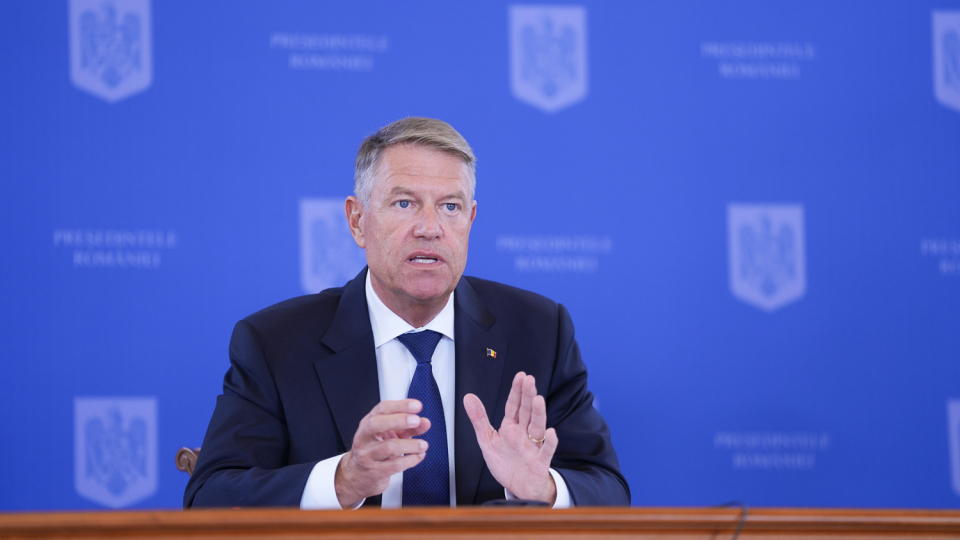 VIDEO | Klaus Iohannis, la prezentarea Raportului de Țară privind Clima: „Există potențial pentru a îmbunătăți calitatea vieții cetățenilor noștri”