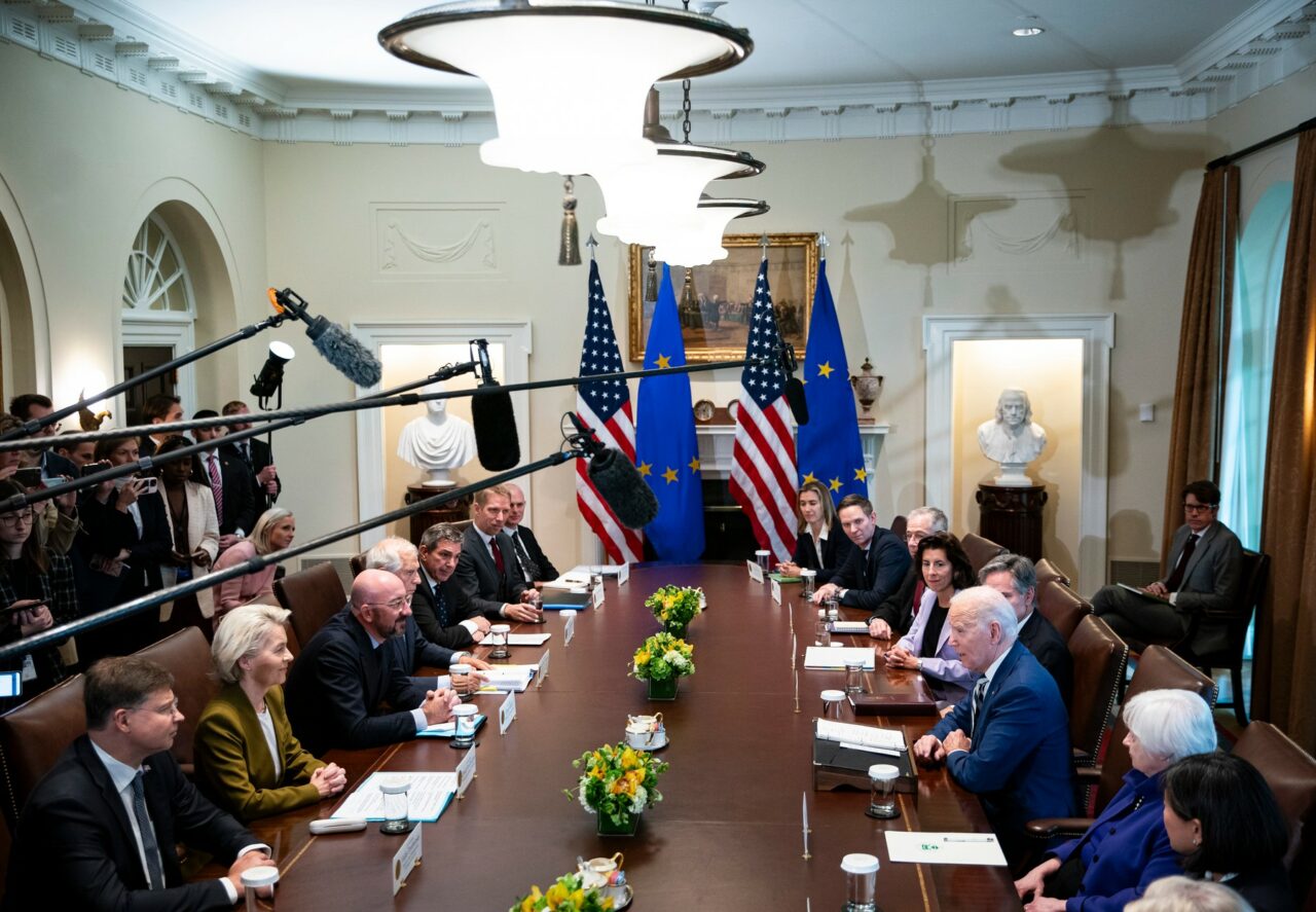 Summit UE-SUA | Charles Michel, Ursula von der Leyen și Joe Biden reafirmă angajamentele de avansare a relațiilor transatlantice și susțin R. Moldova