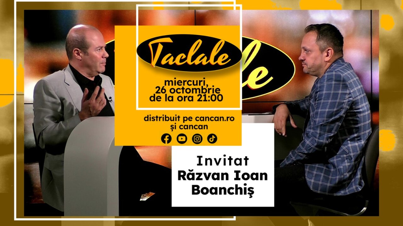 Seria a doua a podcastului Taclale, prezentat de jurnalistul Liviu Chiriță, revine pe pagina de YouTube CANCAN.ro, joi, 26 octombrie, ora 21.00! 