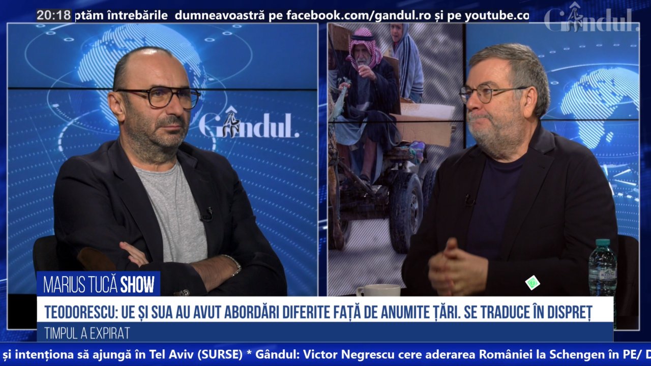 Bogdan Teodorescu, analist politic: „Pe lângă problema disprețului, Europa are și problema genunchiului pus la pământ”