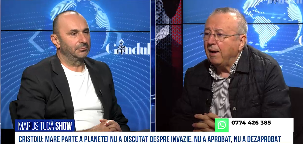 VIDEO | Ion Cristoiu: „Continuarea războiului va genera o frustrare în toată lumea musulmană”