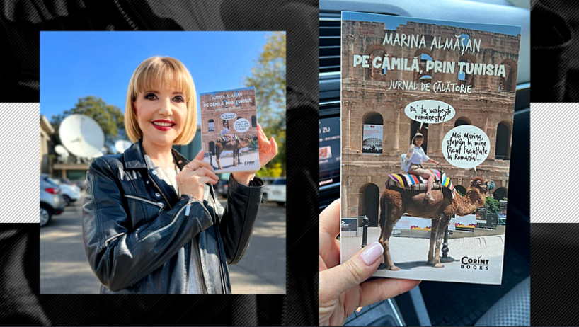 Marina Almășan a lansat cartea cu nr. 18 – „Pe cămilă, prin Tunisia” (Jurnal de călătorie): „Tunisia este o poveste și deopotrivă o poezie”