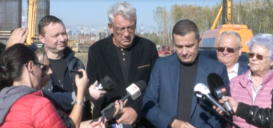 VIDEO | Sorin Grindeanu a mers în inspecție pe șantierul Drumului Expres Brăila-Galați/ Lucrările vor fi gata la jumătatea anului 2024