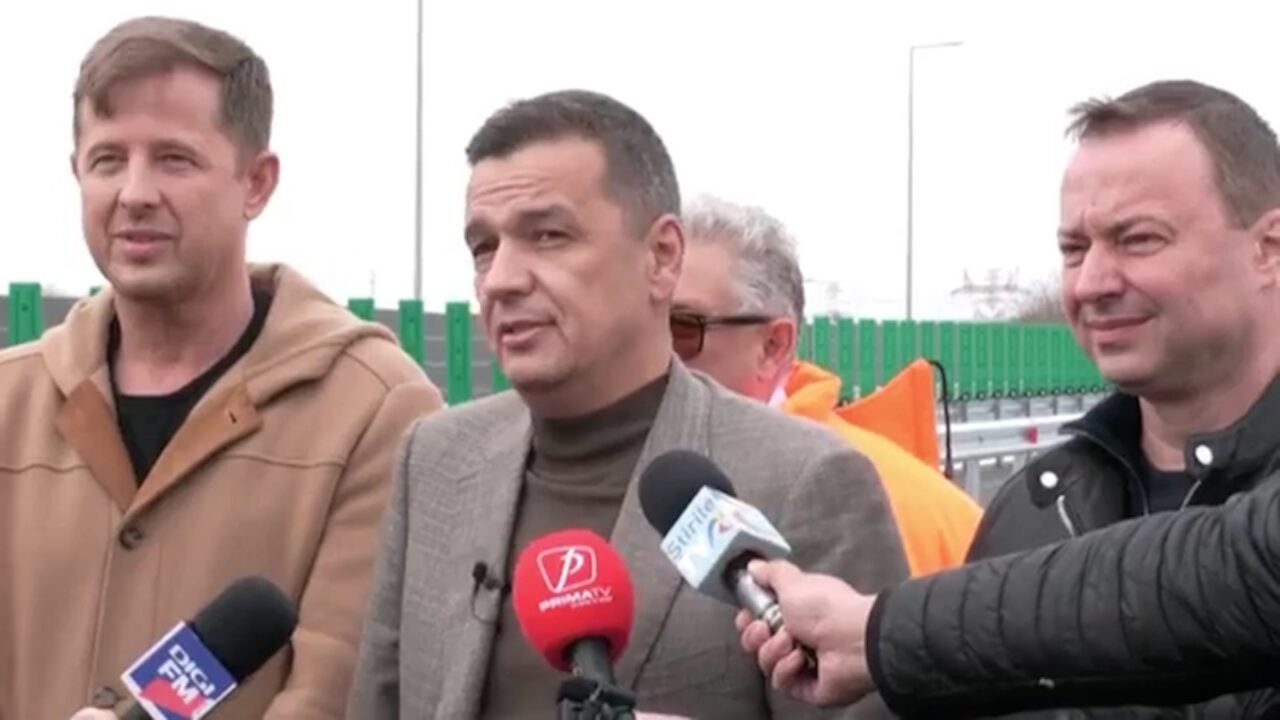 VIDEO| Sorin Grindeanu, în inspecție pe Autostrada A0/ „Ne-am propus ca până în luna iunie-iulie 2024 să finalizăm legătura dintre A1 și A2 pe A0 SUD”