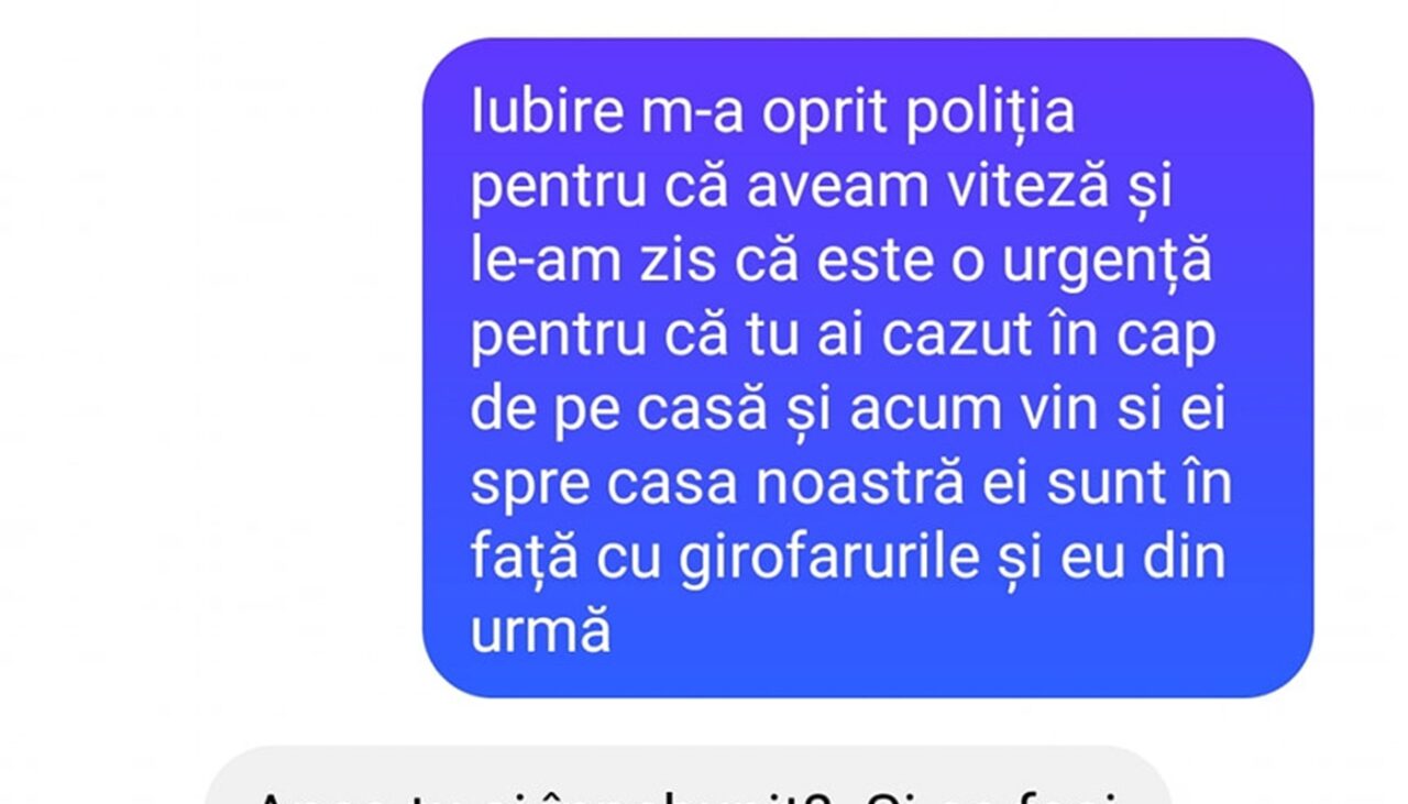 Bancul de joi | Femeia la volan, polițiștii și urgența inventată