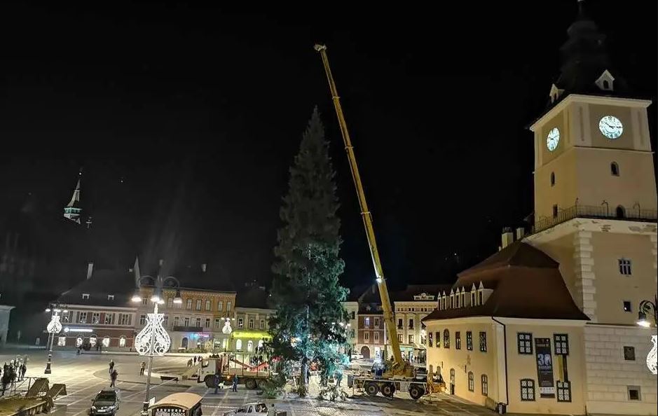 Orașul din România care a plătit 71.000 de lei pentru bradul de Crăciun. Primăria mai dă încă 36.000 de lei pentru încă 6 brazi