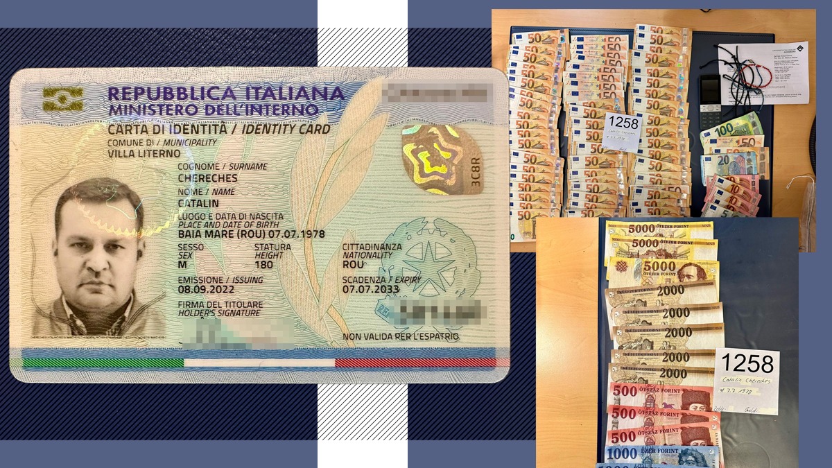 Surse Cătălin Cherecheș avea la el un act de identitate italian în