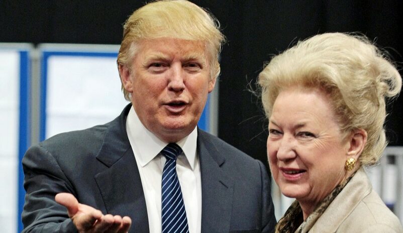 Donald Trump este în doliu! Maryanne Trump Barry, sora fostului președinte american, a murit