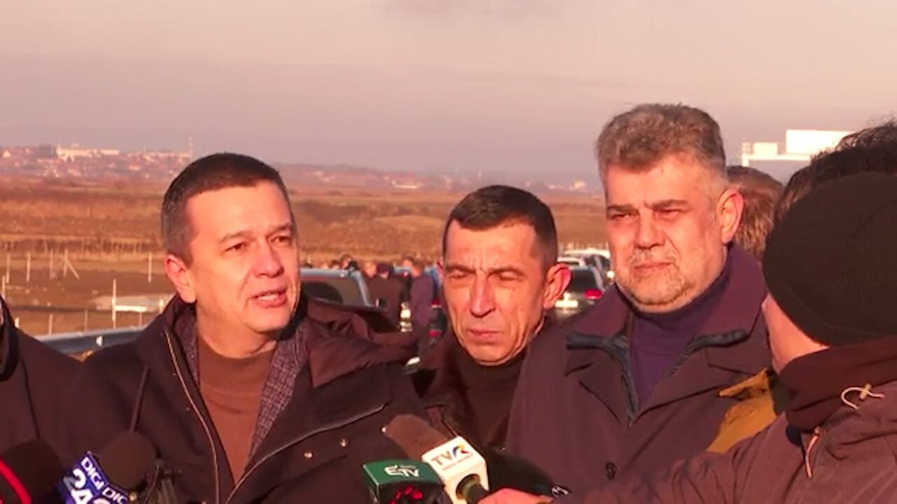 VIDEO | Două dintre cele mai importante orașe din Transilvania, legătura directă pe Autostrada Transilvaniei/ Grindeanu: Bugetul CNAIR s-a dublat