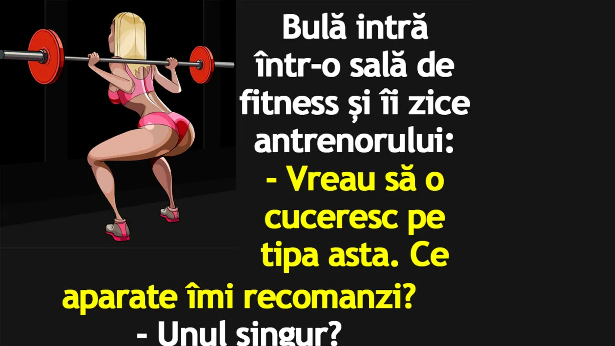 BANC | Cum cucerește Bulă la sala de fitness