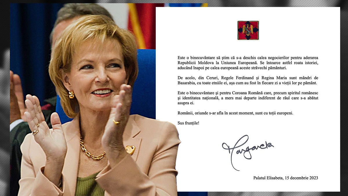 Majestatea Sa Margareta, Custodele Coroanei, despre negocierile de aderare a Moldovei la UE: „Este o binecuvântare”