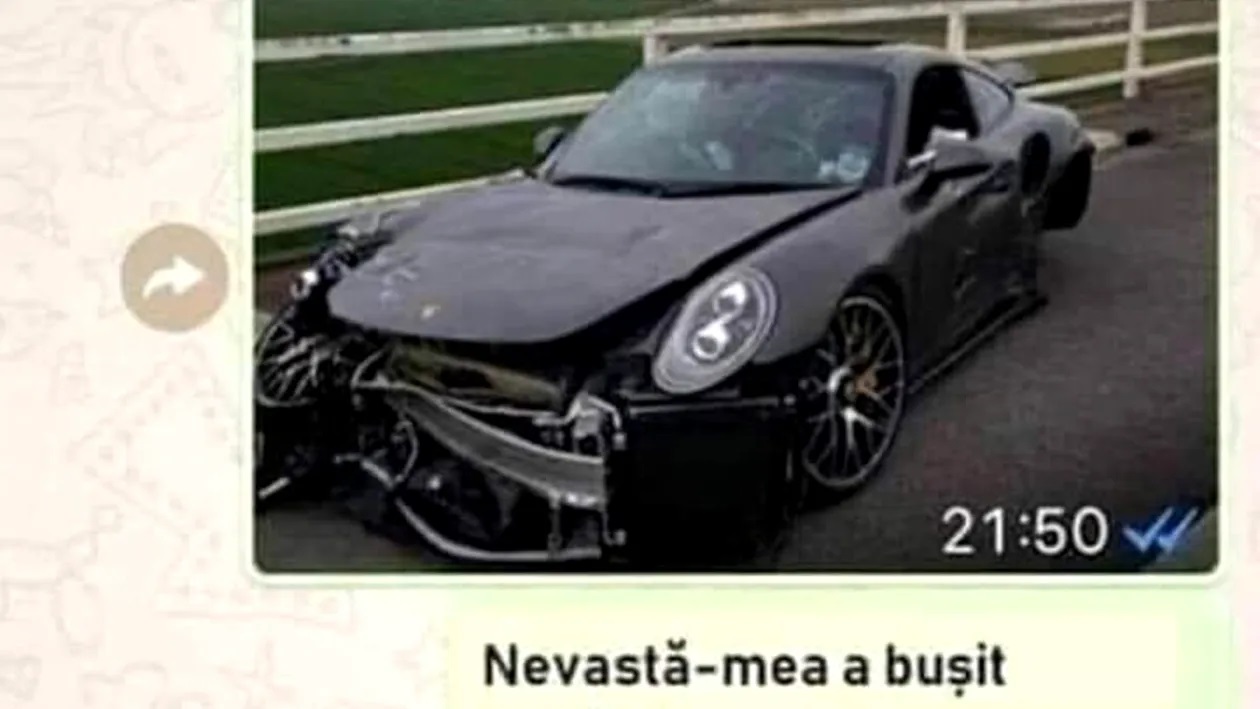 BANCUL ZILEI | „Nevastă-mea mi-a bușit mașina”