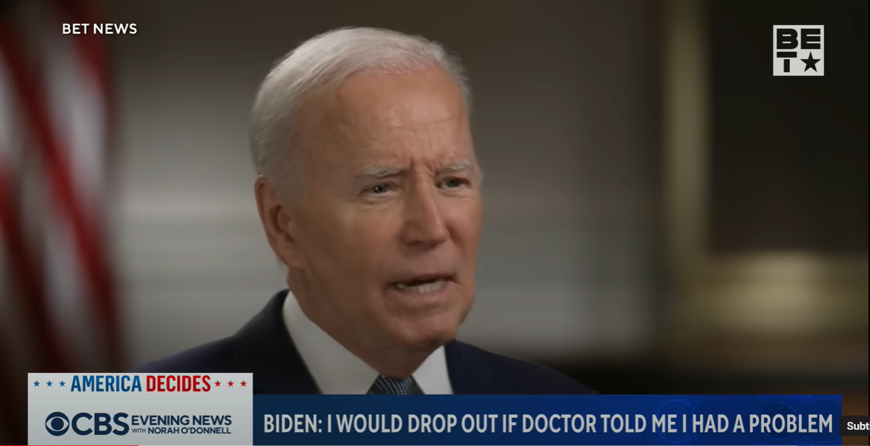 Joe Biden anunță că și-ar REEVALUA candidatura la președinția SUA, dacă ar avea “o problemă MEDICALĂ”