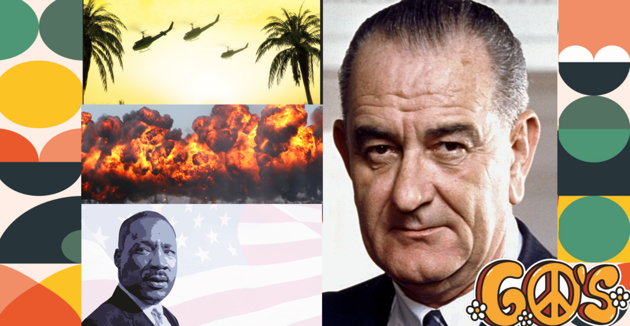 Lyndon B. Johnson, un alt președinte democrat care s-a RETRAS din cursa pentru realegere. S-a implicat într-un război și a vrut reforme civile