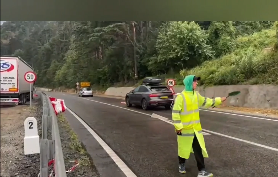 CNAIR: Traficul pe drumul Boița