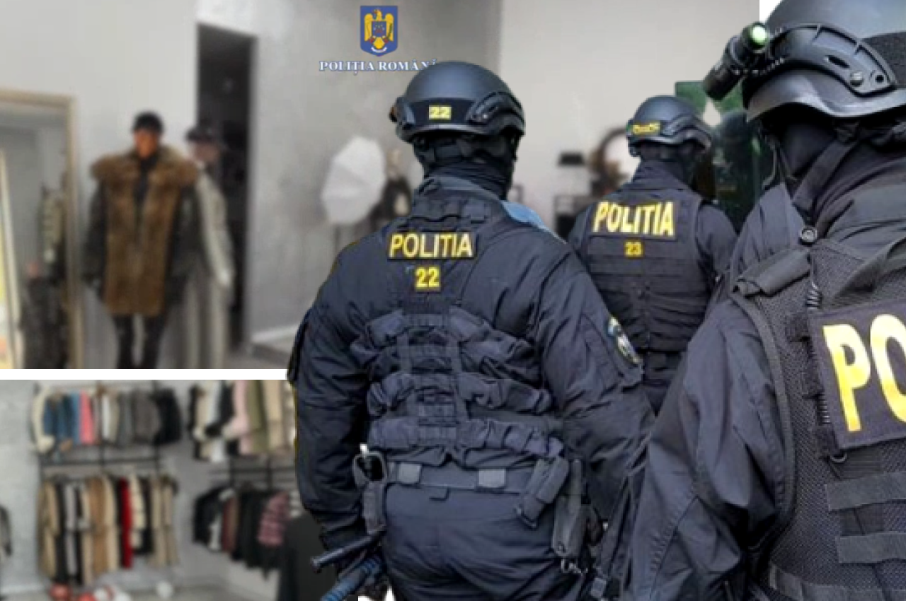 Percheziții ale Poliției Capitalei într-un dosar de evaziune fiscală cu haine de lux. Prejudiciul se ridică la 332.000 de lei