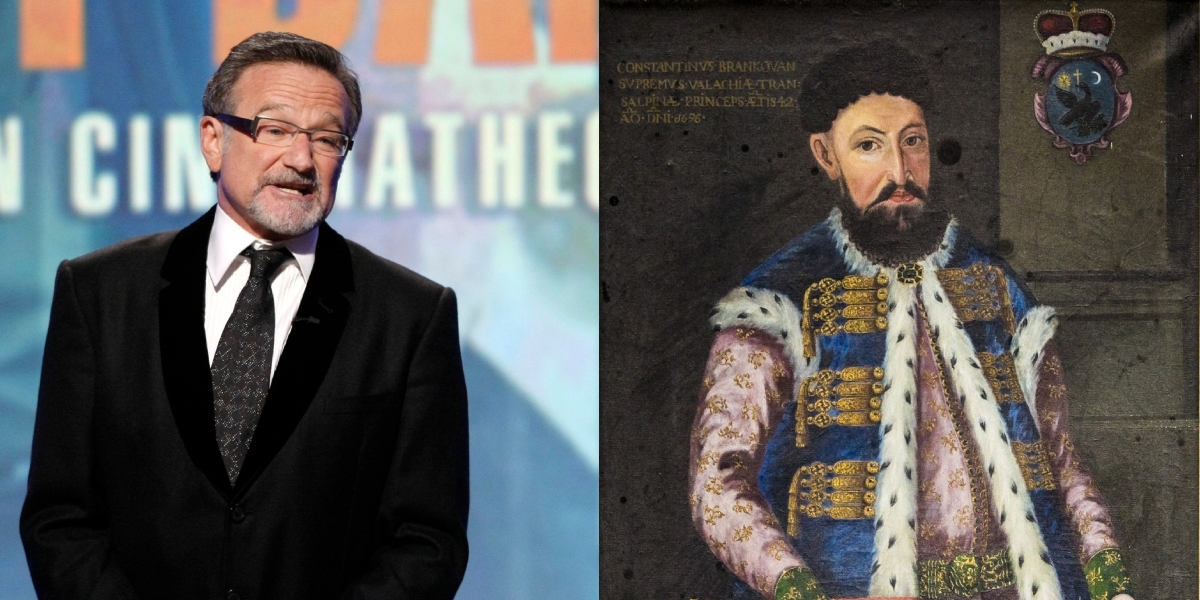 10 ani de la decesul lui Robin Williams/Constantin Brâncoveanu repurtează o victorie împotriva Habsburgilor, la Zărnești