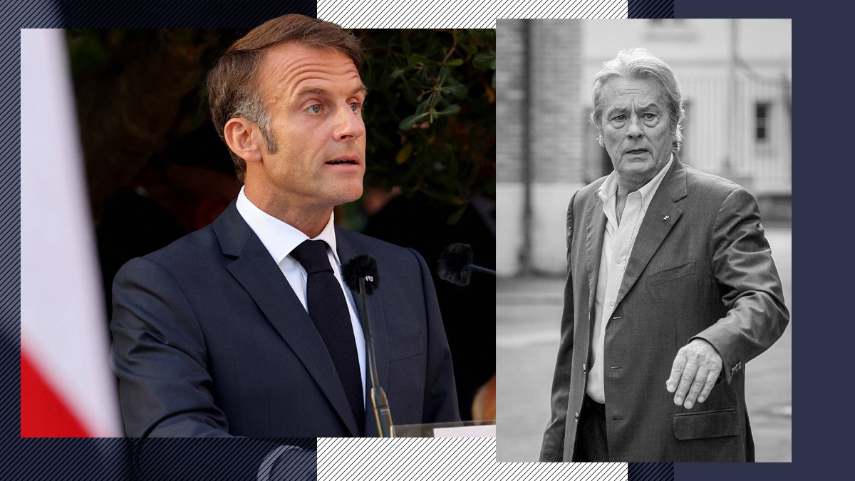 Emmanuel Macron, mesaj după moartea lui Alain Delon:”A fost mai mult decât o vedetă. A fost un monument francez”