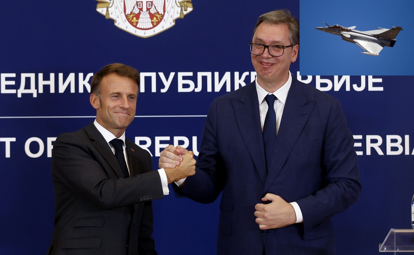 Serbia face un pas istoric în relațiile cu UE. Președintele Aleksandar Vučić cumpără 12 avioane de luptă franceze după întâlnirea cu Emmanuel Macron