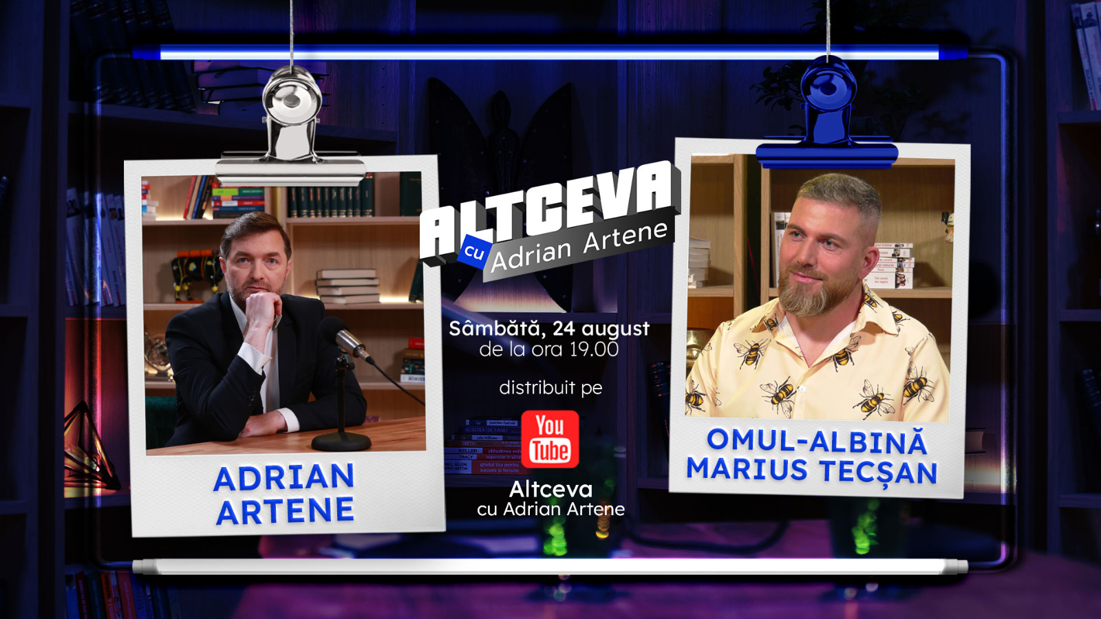 ”Omul-albină” Marius Tecșan vorbește despre CELE MAI CUNOSCUTE MITURI legate de miere și beneficiile ei, în EXCLUSIVITATE, la Altceva cu Adrian Artene