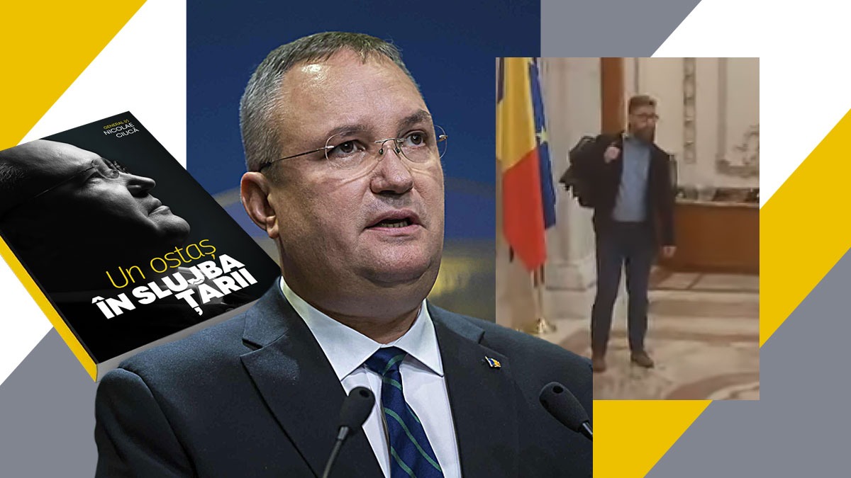 Imagini cu cehul care se ocupă de cartea lui Nicolae CIUCĂ/Martin Poliacik s-a ocupat și de campania președintelui CEHIEI