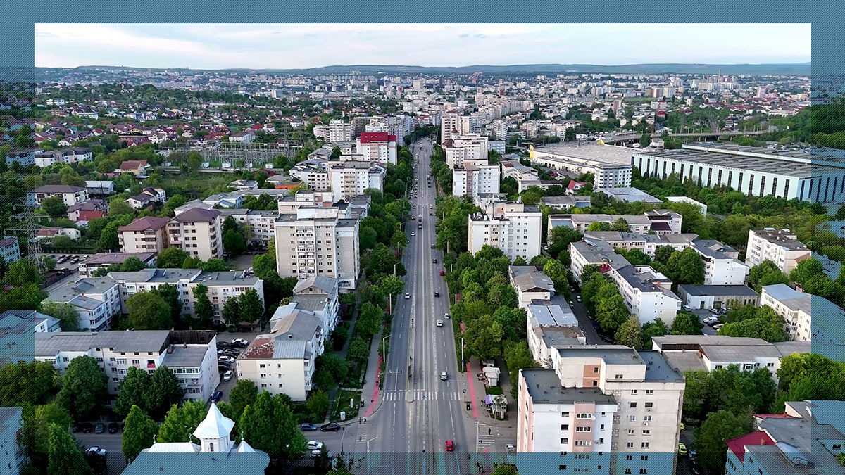 Un oraș românesc seamănă izbitor cu Roma, având ȘAPTE coline