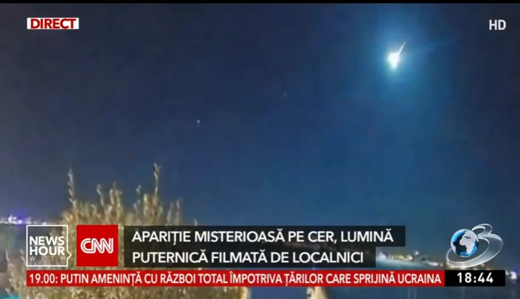 O „STEA căzătoare” de pe cer i-a panicat pe mulți români de la malul mării. Ce spun astronomii