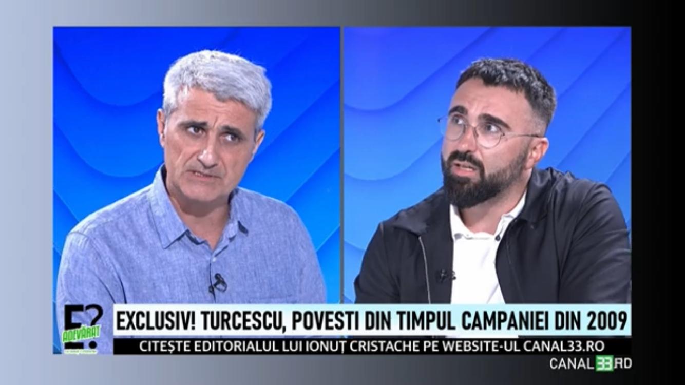 Cum a încercat Mircea Geoană să-l MITUIASCĂ pe Robert Turcescu / „Te-ar tenta un post de director general al TVR?”