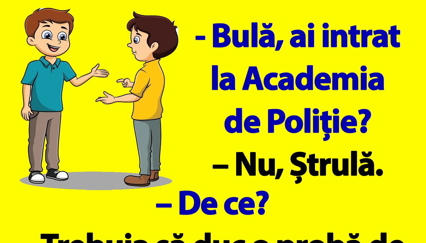 Bulă dă la Academia de Poliție