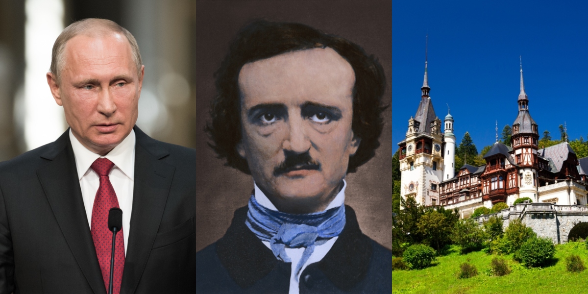 Vladimir Putin împlinește 72 de ani / Moare Edgar Allan Poe / Are loc inaugurarea Castelului Peleș