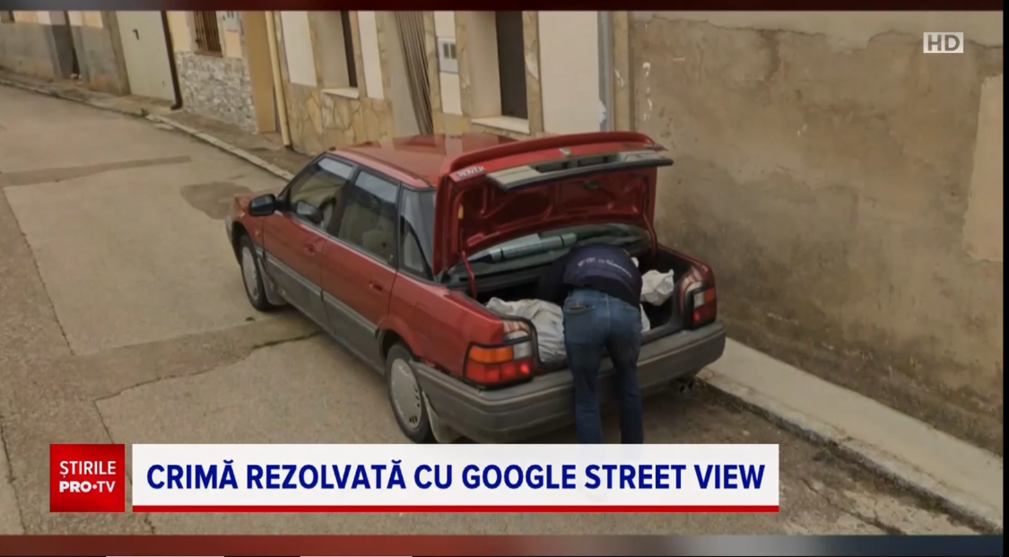 CRIMĂ rezolvată cu ajutorul Google Street View. Indicii cruciale întro