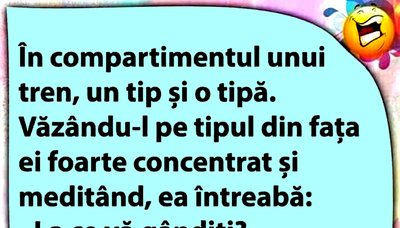 BANCUL ZILEI | În compartimentul trenului