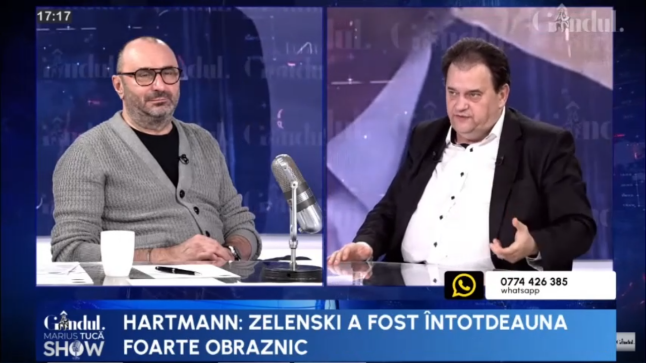 H. D. Hartmann: „Zelenski a vrut să îl UMILEASCĂ pe președintele SUA în Biroul Oval”