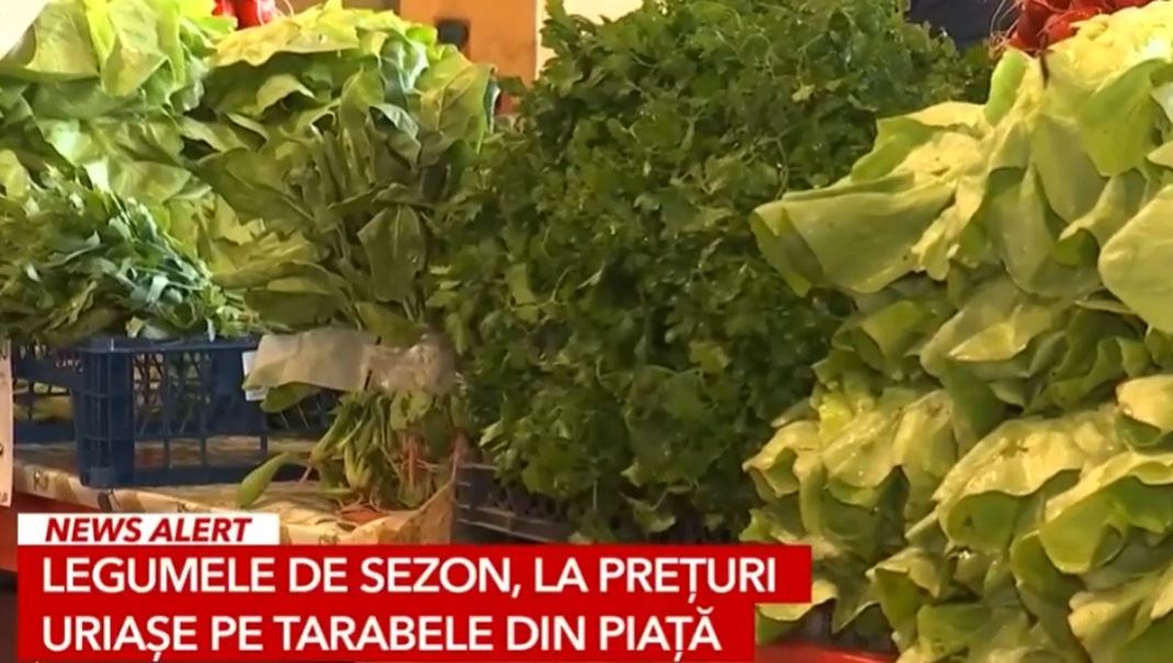 Fructe și legume de sezon mai scumpe. Cât au ajuns să coste ceapa, ridichile, usturoiul și loboda la piață