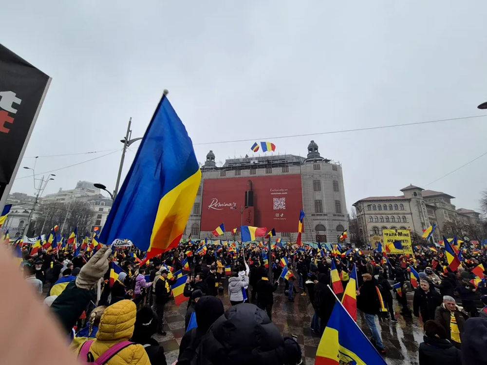 SANCȚIUNI de 21.200 de lei și un act de sesizare a organelor de urmărire penală la protestul AUR